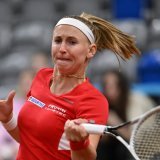 Jil Teichmann est en demi-finale à Iasi KEYSTONE/EPA PAP/PIOTR POLAK